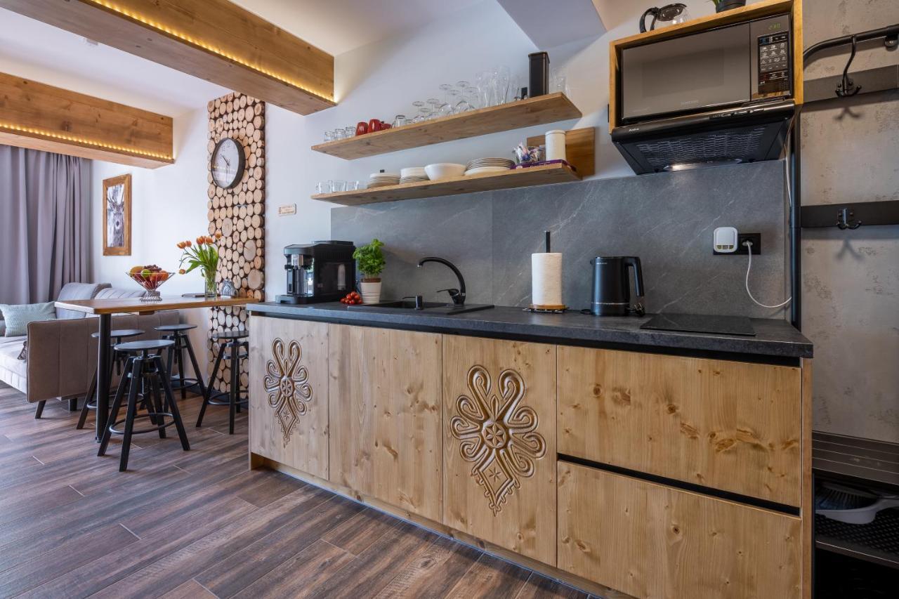 Ferienwohnung Korona Giewontu Lux Jaccuzi Kościelisko Exterior foto