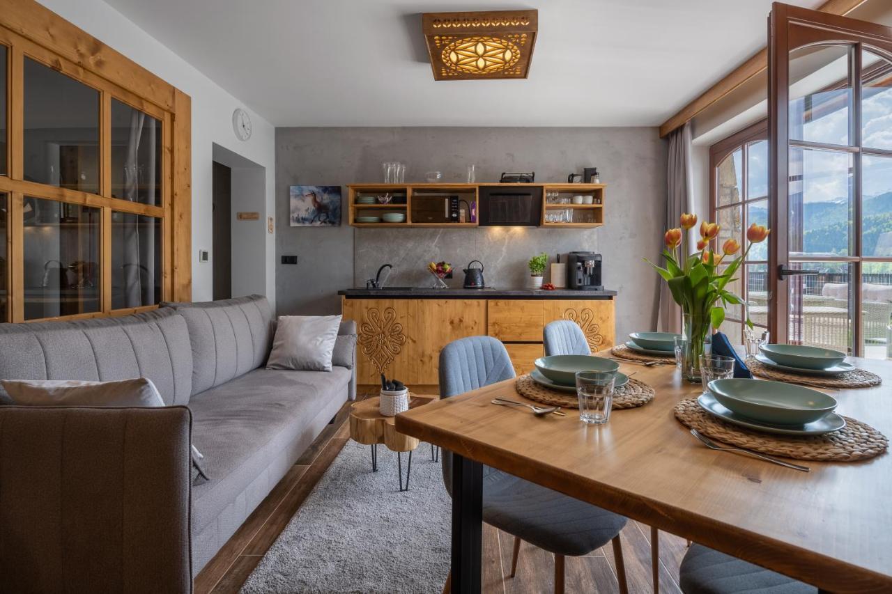Ferienwohnung Korona Giewontu Lux Jaccuzi Kościelisko Exterior foto