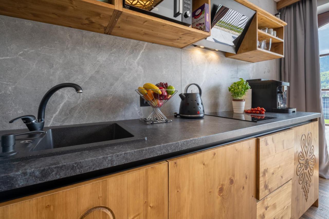 Ferienwohnung Korona Giewontu Lux Jaccuzi Kościelisko Exterior foto