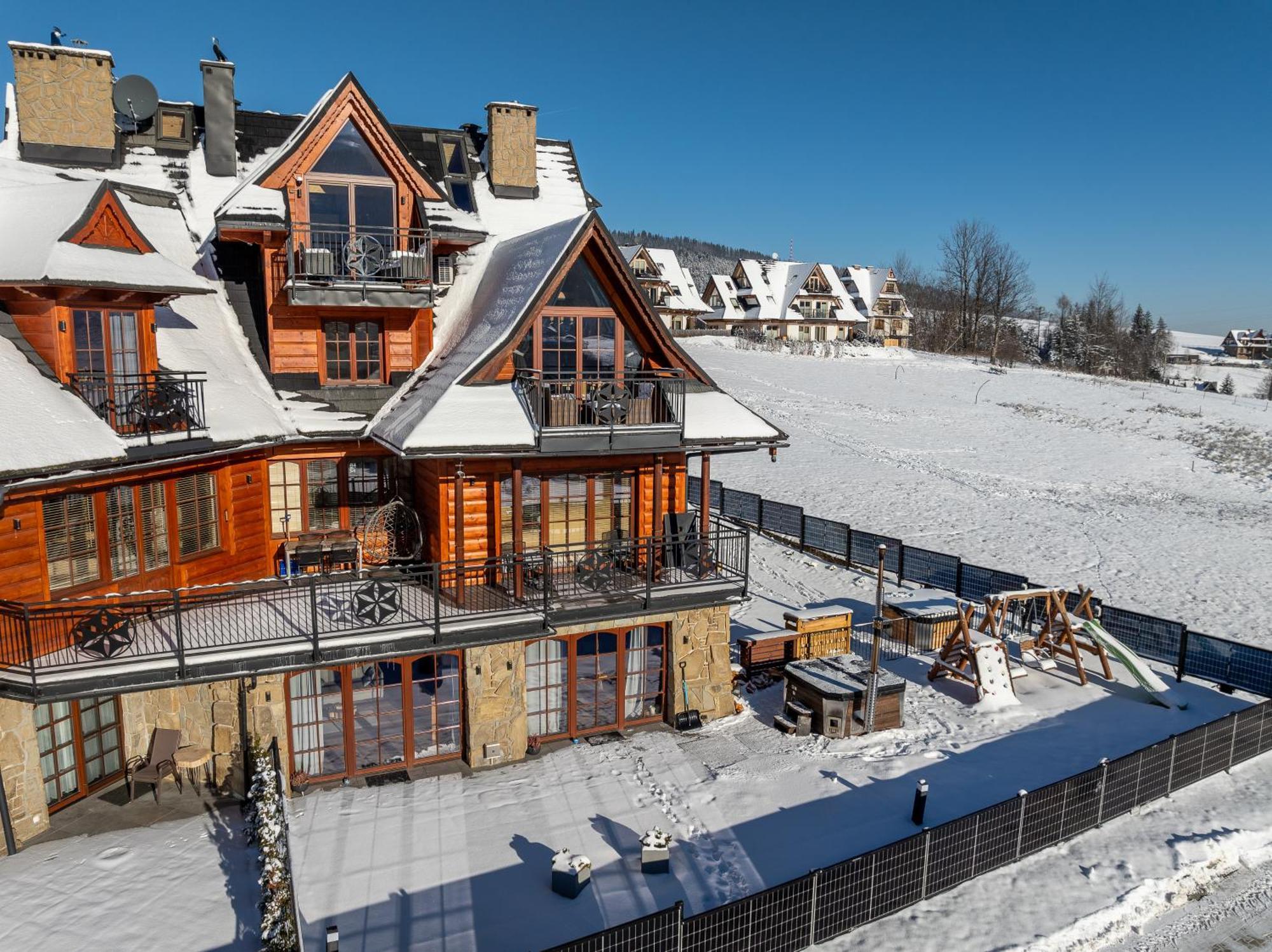 Ferienwohnung Korona Giewontu Lux Jaccuzi Kościelisko Exterior foto