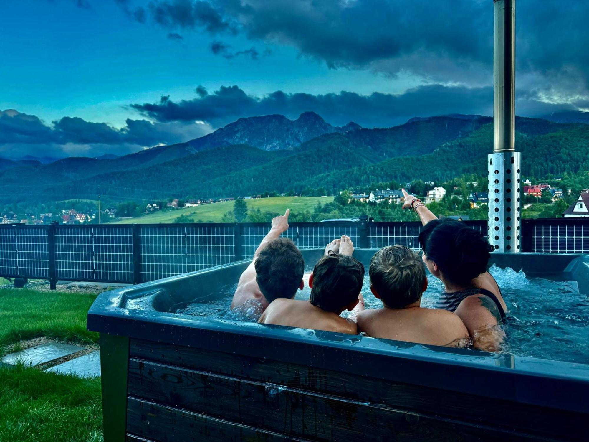 Ferienwohnung Korona Giewontu Lux Jaccuzi Kościelisko Exterior foto