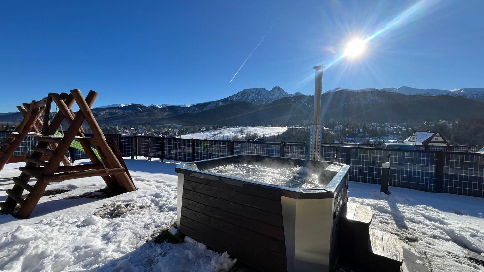 Ferienwohnung Korona Giewontu Lux Jaccuzi Kościelisko Exterior foto